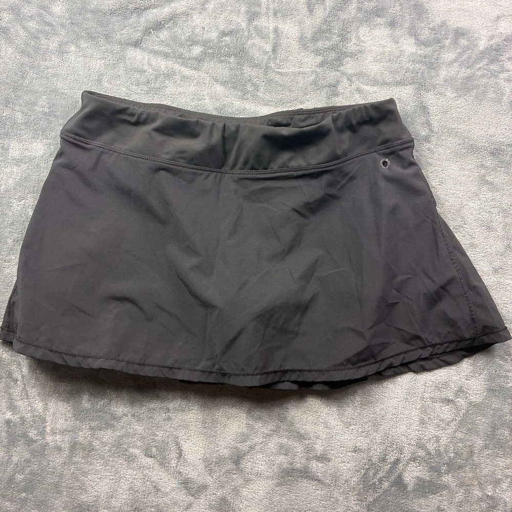 Queenieke Black Pleated Athletic Skirt Skort Women's Size 12